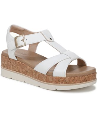 Dr. Scholl's - Women's Once Again T-Strap Wedge Sandals