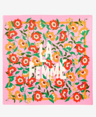 On 34th - La Femme Floral Bandana Scarf