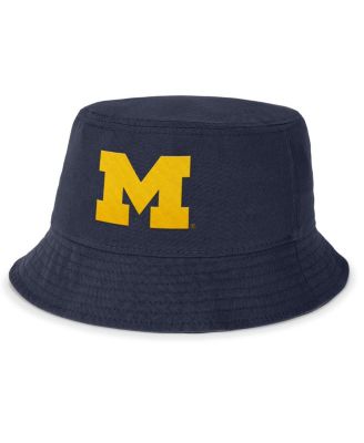 Jordan - Men's  Navy Michigan Wolverines Local Apex Bucket Hat