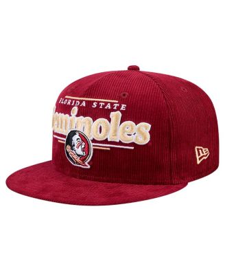 New Era - Men's Garnet Florida State Seminoles Display 9FIFTY Snapback Hat