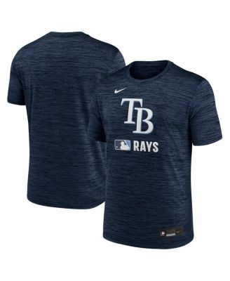 Nike - Men's&nbsp; Navy Tampa Bay Rays Authentic Collection Velocity Performance Practice T-shirt