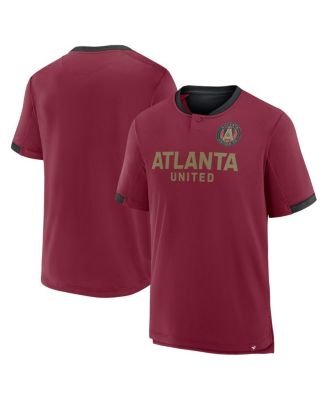 Fanatics - Men's Red Atlanta United FC Stoppage Time Striker T-Shirt