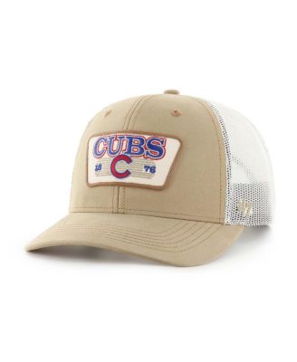 '47 Brand - Men's Khaki Chicago Cubs Ridgewood Trucker Adjustable Hat