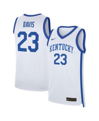 Nike - Men's&nbsp;Anthony Davis White Kentucky Wildcats Performance Replica Basketball Jersey