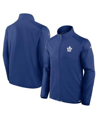 Fanatics - Men's Blue Toronto Maple Leafs Authentic Pro Rink Fleece Full-Zip Jacket