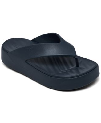 Crocs - Women's Getaway Platform Casual Flip-Flop Sandals from Finish Line