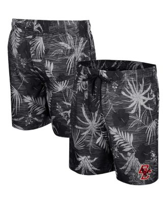 Colosseum - Men's Black Boston College Eagles What Else Is New Swim Shorts