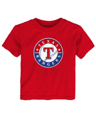 Outerstuff - Toddler Red Texas Rangers Primary Logo T-Shirt