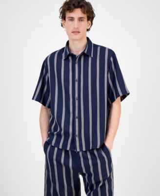 Hugo Boss - Men's Eralino Striped Shirt