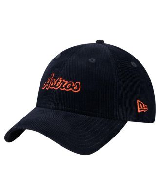 New Era - Women's Navy Houston Astros Corduroy 9TWENTY Adjustable Hat