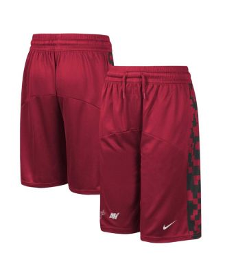 Nike - Youth  Red Miami Heat Courtside Starting Five Team Shorts