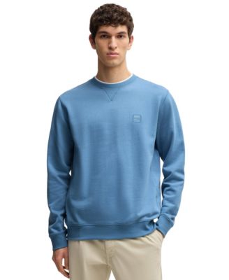 Hugo Boss - BOSS by  Men's Cotton-Terry Regular-Fit Sweatshirt