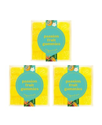 Sugarfina - Passion Fruit Gummies Small Cube kit, 3 Pieces