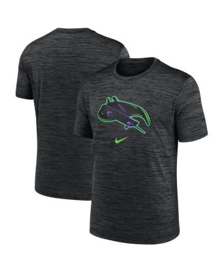 Nike - Men's Black Tampa Bay Rays Authentic Collection City Connect Velocity Performance T-Shirt