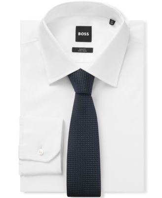 Hugo Boss - Men's Micro Pattern Silk-Blend Tie