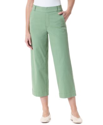 Gloria Vanderbilt - Women's Shape-Effect Wide-Leg Cropped Pull-On Pants