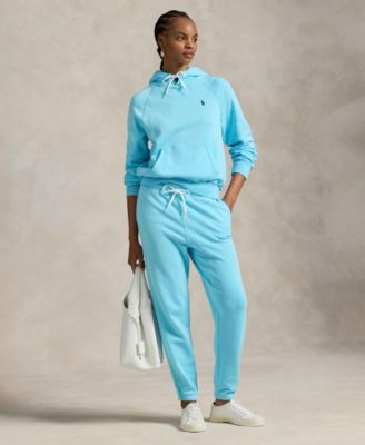 Polo Ralph Lauren - Women's Shrunken-Fit Lightweight Fleece Hoodie Sweatshirt & Drawstring Sweatpants