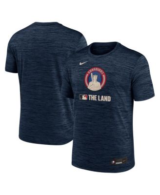 Nike - Men's Navy Cleveland Guardians 2025 City Connect Authentic Collection Velocity Performance T-Shirt