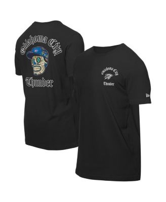 New Era - Men's Black Oklahoma City Thunder Sugar Skulls T-Shirt