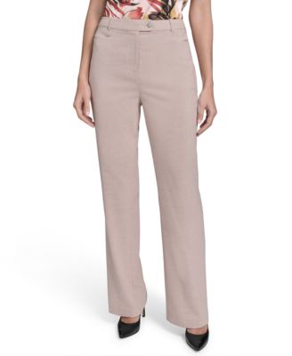 Calvin Klein - Women's Straight-Leg Pants