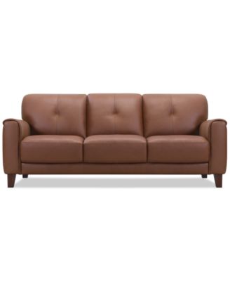 Furniture - Ashlinn 84" 3 Seat Leather Sofa