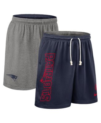 Nike - Men's Navy New England Patriots Sideline Reversible Performance Shorts
