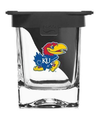 Indigo Falls - Kansas Jayhawks 10oz. Ice Wedge Glass