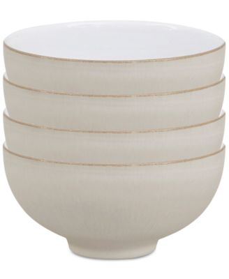Denby - Natural Canvas Stoneware Collection 4-Pc. Rice Bowl Set