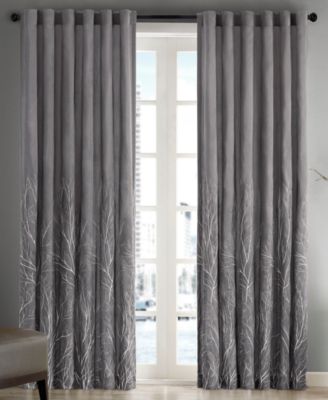 Madison Park - Andora 50" x 95" Embroidered Curtain Panel