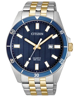 Citizen - Men's Quartz Two-Tone Stainless Steel Bracelet Watch 42mm