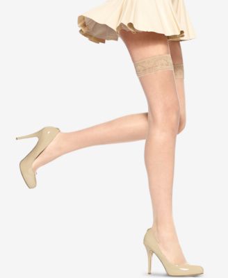 Hue - HUE Lace Thigh High Hosiery