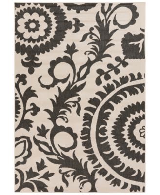 Livabliss - Alfresco ALF-9612 Black 8'9" x 12'9" Area Rug
