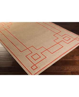 Livabliss - Alfresco ALF-9633 Rust 6' x 9' Area Rug