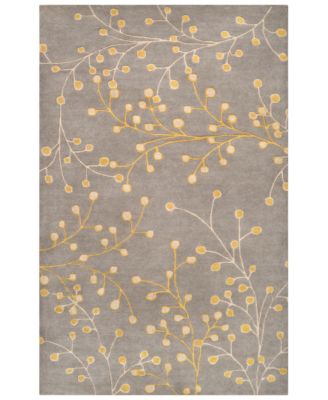Livabliss - Athena ATH-5060 Taupe 4' x 6' Area Rug