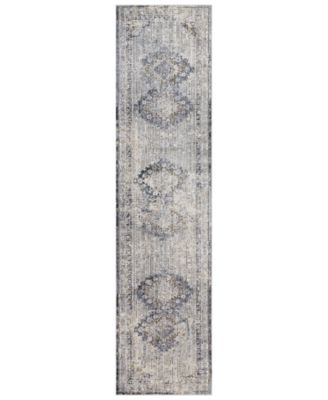 Livabliss - Liverpool LVP-2301 Charcoal 2'7" x 10'3" Runner Area Rug