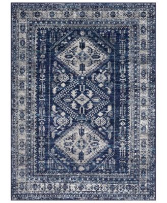 Livabliss - MNC-2315 Navy 7'10" x 10'3" Area Rug