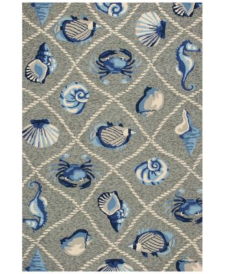 Kas - Harbor Seaside 3'3" x 5'3" Indoor/Outdoor Area Rug