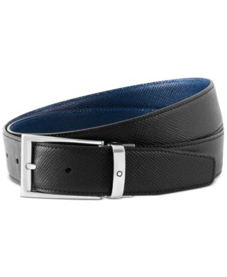Montblanc - Men's Trapeze Buckle Reversible Leather Belt