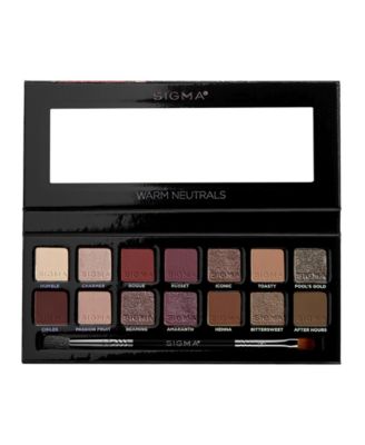 Sigma Beauty - Warm Neutrals Eyeshadow Palette