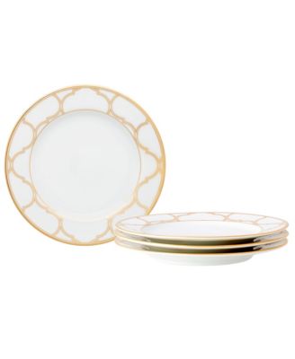 Noritake - Eternal Palace Gold Set of 4 Bread Butter/Appetizer Plates, 6-1/2"