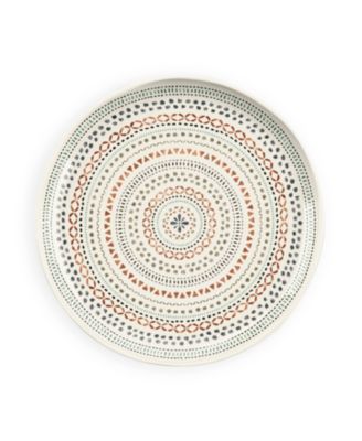 Abode Homewares - Desert Mandala Dinner, Planta Matte, 10.5",Planta  majority plant based with Melamine binder ,Set of 6