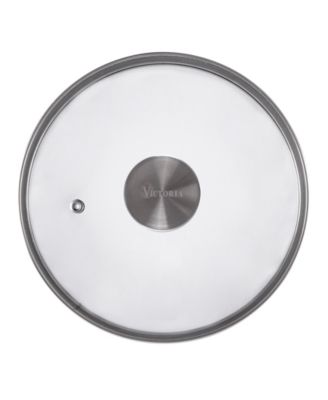Victoria - Glass Lid with Stainless Steel Knob for 6.5" Skillet