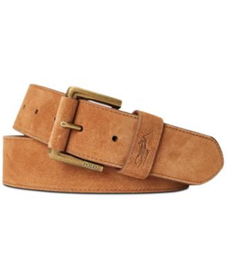 Polo Ralph Lauren - Men's Roller-Buckle Suede Belt