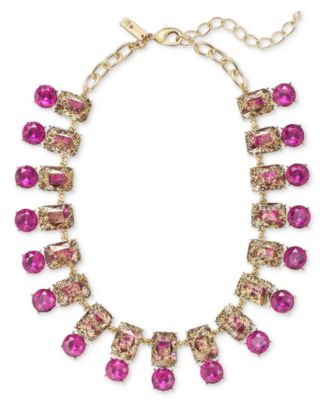 I.N.C. International Concepts - Stone All Around Necklace, 17" + 3" extender,