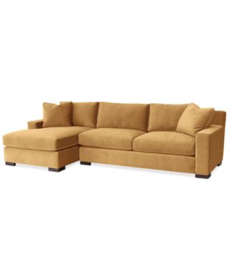 Furniture - Marristin 121" 2-Pc. Fabric Chaise Sectional