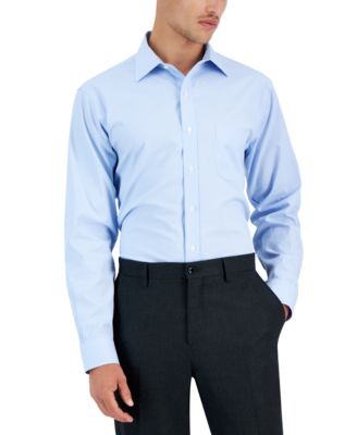 Brooks Brothers - Men's Regular Fit Non-Iron Micro-Houndstooth Dress Shirt