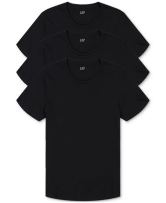 GAP - Men's 3-Pk. Cotton Crewneck Undershirt