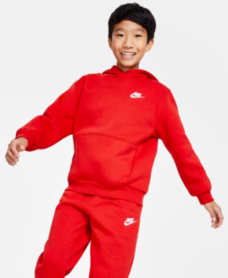 Nike - Big Kids Club Fleece Pullover Hoodie