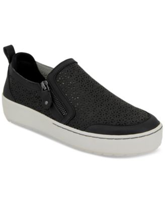 Jambu - Women's July Wide Slip- On Zip Sneakers
