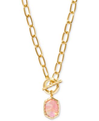 Kendra Scott - 14k Gold-Plated Stone 18" Pendant Necklace